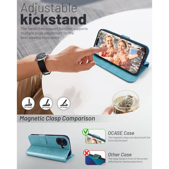 OCase iPhone 16 Wallet Case - Picture 2 of 9